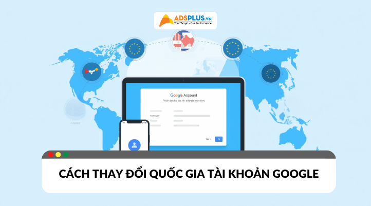 cách thay đổi quốc gia tài khoản google