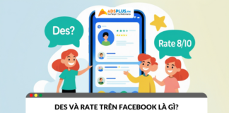 des và rate trên facebook là gì?
