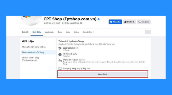 Trong cửa sổ bật lên, nhấn vào Xem tất cả (See All)