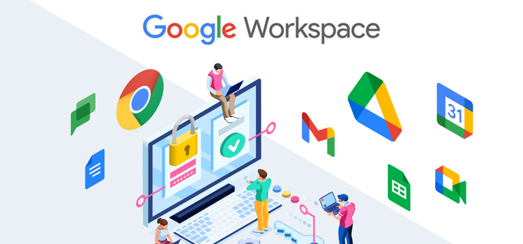 Google Workspace là gì – Bộ công cụ trực tuyến của Google gồm Gmail, Drive, Docs, Meet, Calendar, hỗ trợ quản lý công việc và cộng tác hiệu quả.
