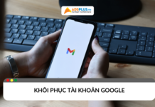 khôi phục tài khoản google