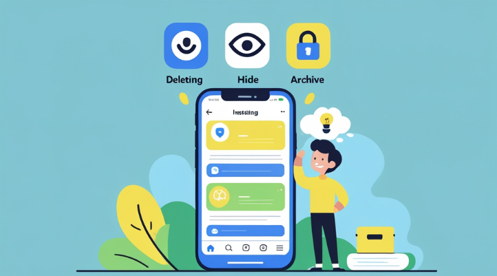 cách thay thế cho việc xóa tin trên facebook