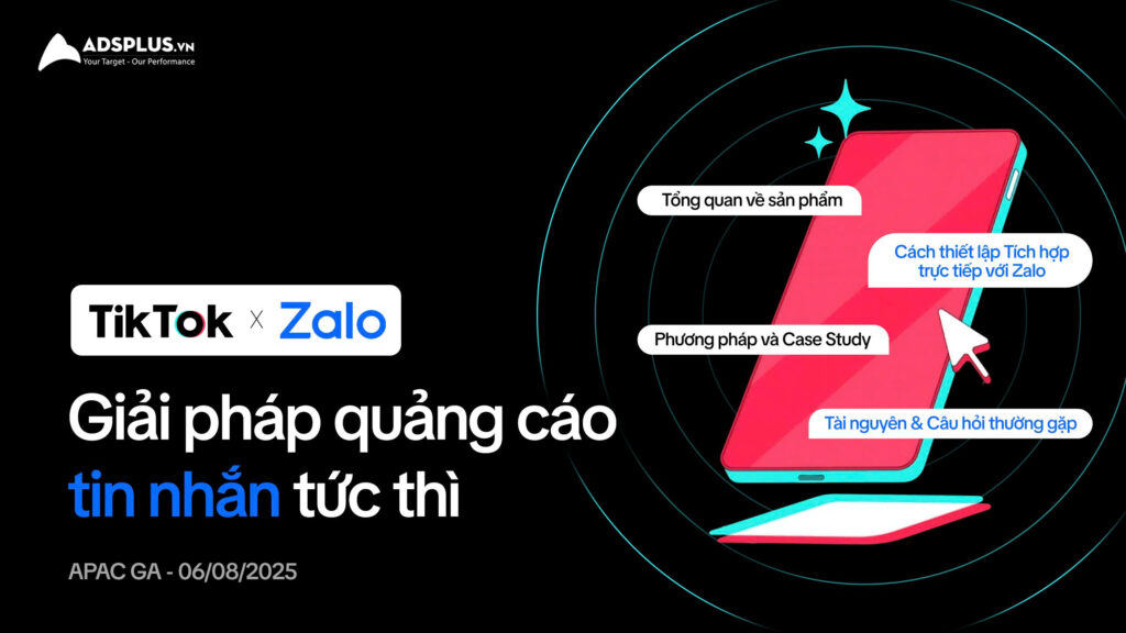[EBOOK] TikTok x Zalo: Giải pháp quảng cáo tin nhắn tức thì