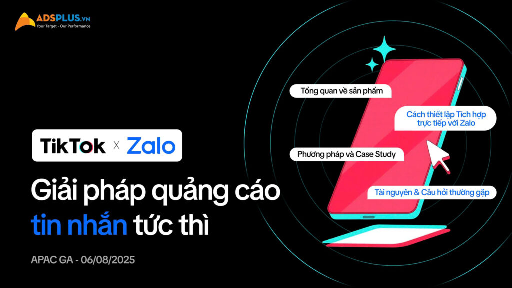 [EBOOK] TikTok x Zalo: Giải pháp quảng cáo tin nhắn tức thì
