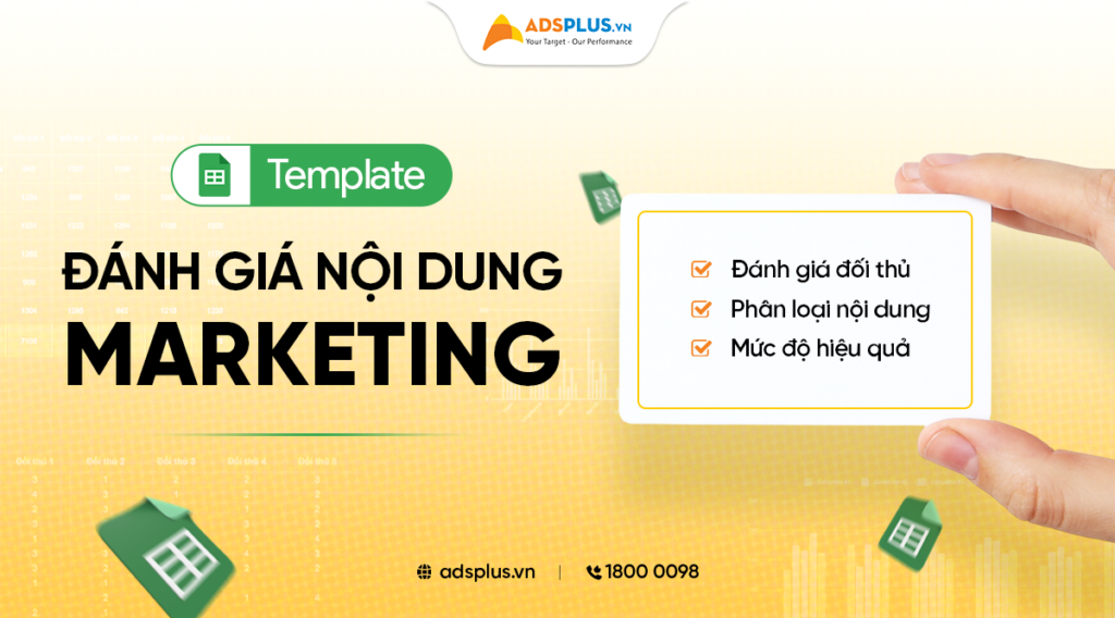 [FREE TEMPLATE] Template đánh giá nội dung Marketing
