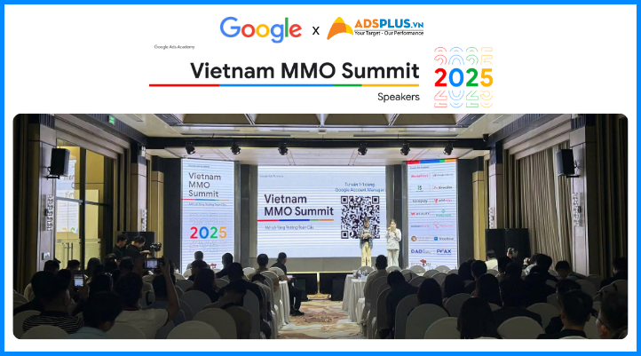 Đại diện Adsplus chia sẻ về Affiliate Marketing - Tạo d&ograve;ng tiền to&agrave;n cầu tại Google Vietnam MMO Summit 2025