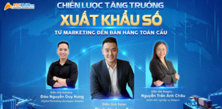 Diễn giả AdsPlus chia sẻ chiến lược tăng trưởng xuất khẩu số cùng Alibaba