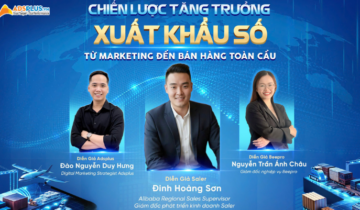 Diễn giả AdsPlus chia sẻ chiến lược tăng trưởng xuất khẩu số cùng Alibaba