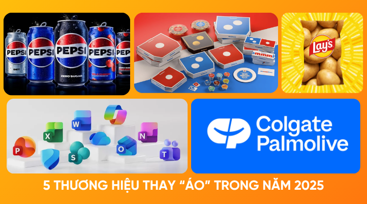 5 thương hiệu thay diện mạo trong năm 2025 - Khi đổi mới thương hiệu bắt đầu từ cảm xúc