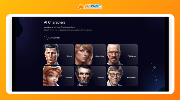 Công cụ AI tạo hình ảnh miễn phí Deep AI