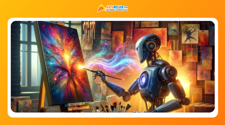 AI tạo hình ảnh hoạt động bằng cách nhập prompt và tạo ra hình ảnh bằng mô hình học sâu.