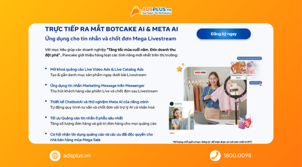 [H&agrave; Nội] [21/11/25] Event Tết: Festive Season on Meta &ndash; Pancake c&ugrave;ng Meta, AdsPlus tăng tốc doanh thu cuối năm