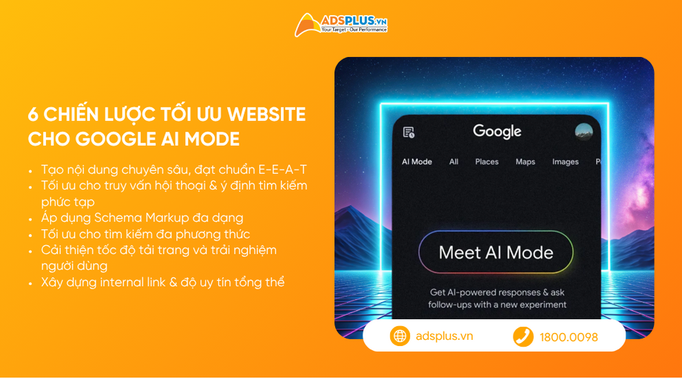 6 Chiến lược tối ưu Website cho Google AI Mode