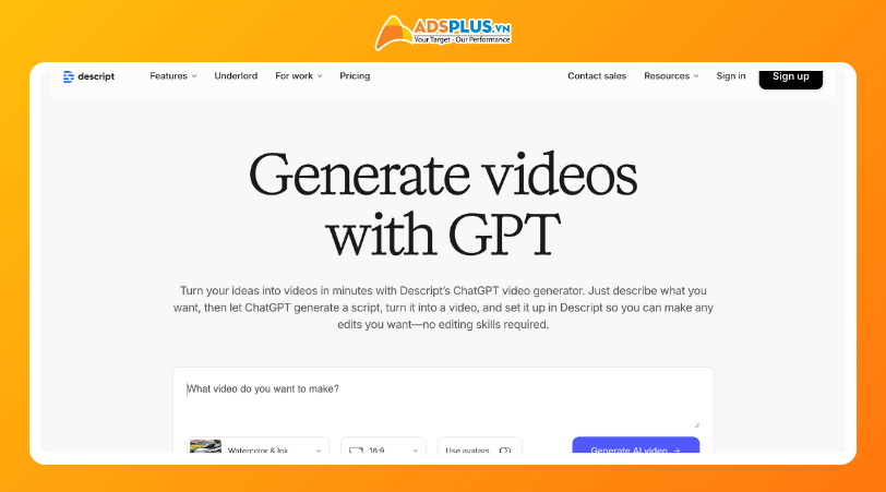 Lumen5: Chuyển đổi nội dung văn bản thành video