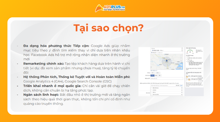 AdsPlus nhấn mạnh Ads Global là chiến lược quan trọng giúp doanh nghiệp mở thị trường quốc tế hiệu quả.