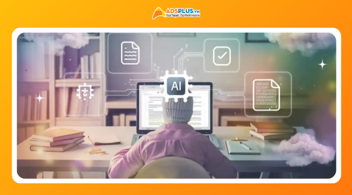 Các rủi ro khi không check nội dung AI, bao gồm: thông tin sai lệch, lặp ý, nguy cơ đạo văn, sai brand voice và giảm hiệu quả quảng cáo.