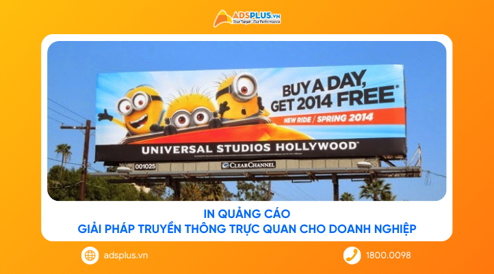 In quảng cáo: Giải pháp truyền thông trực quan cho doanh nghiệp
