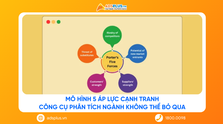 Mô hình 5 áp lực cạnh tranh: Công cụ phân tích ngành không thể bỏ qua