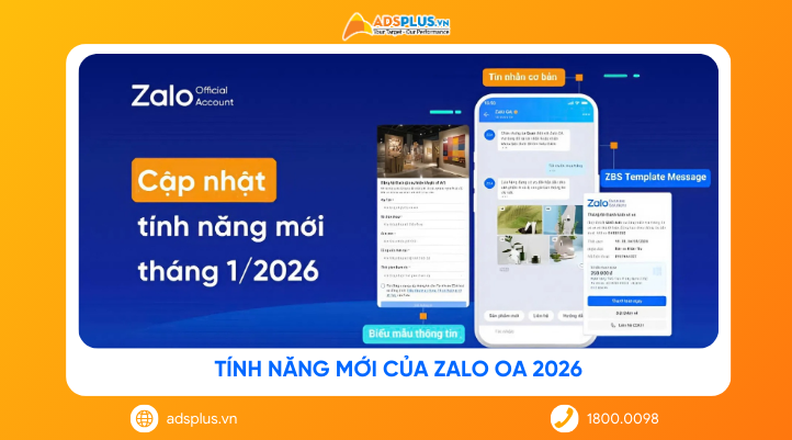 Tính năng mới của Zalo OA 2026: Những cập nhật doanh nghiệp cần biết