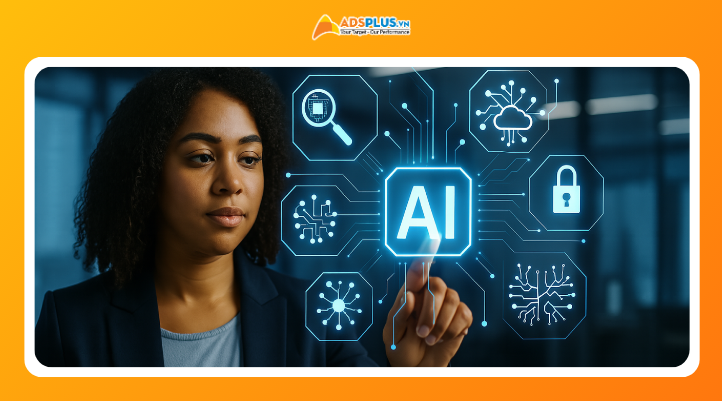 Quy trình hoạt động của AI Model gồm thu thập dữ liệu, huấn luyện và triển khai