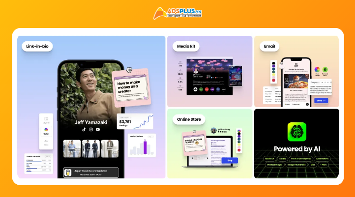 So sánh công cụ link bio về cá nhân hóa và khả năng chuyển đổi