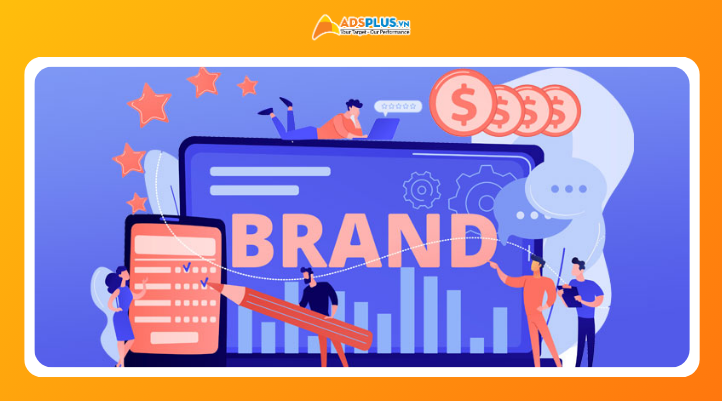 Hình ảnh minh họa các yếu tố cấu thành brand image như thị giác, thông điệp và trải nghiệm