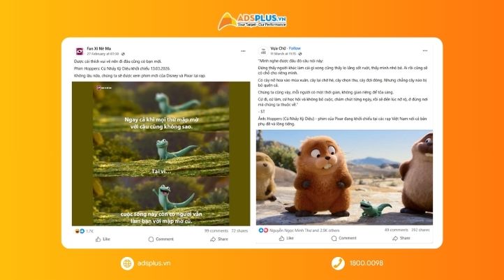 Hoppers: Khi một “cú nhảy” đúng insight đủ để kích hoạt hiệu ứng bùng nổ phòng vé
