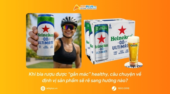 Heineken ra mắt bia 3 không: Được gì, mất gì trong cuộc đua healthy ngành bia