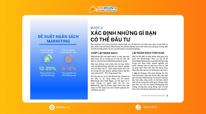 6 bước lập kế hoạch marketing b&aacute;m s&aacute;t mục ti&ecirc;u, ph&acirc;n bổ ng&acirc;n s&aacute;ch th&ocirc;ng minh