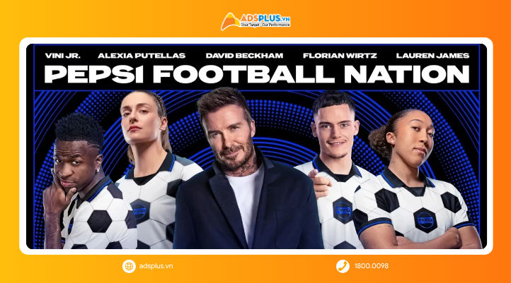 Chiến dịch Pepsi Football Nation: Biến tranh c&atilde;i th&agrave;nh chất liệu s&aacute;ng tạo đỉnh cao