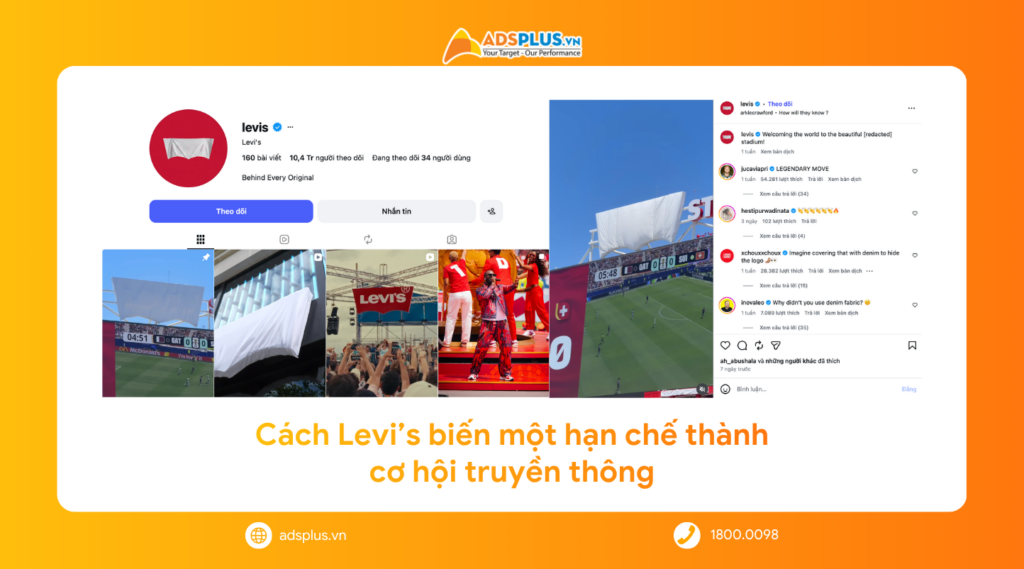 Levis tại World Cup 2026: C&acirc;u chuyện đằng sau logo bị che v&agrave; b&agrave;i học về sức mạnh thương hiệu