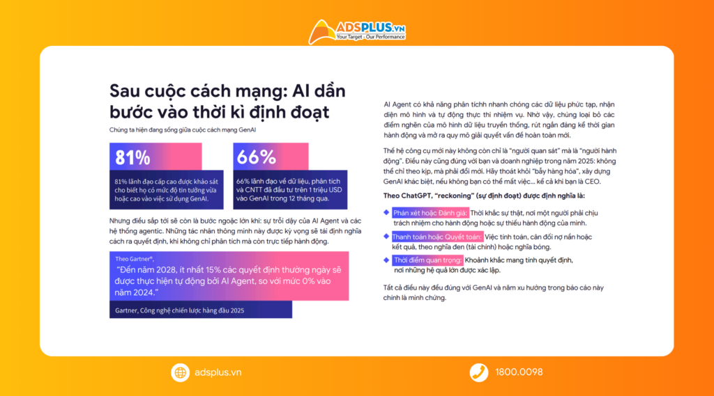 5 Xu Hướng GenAI Năm 2026: AI Agent Và “Khoảnh Khắc Định Đoạt” Của Doanh Nghiệp