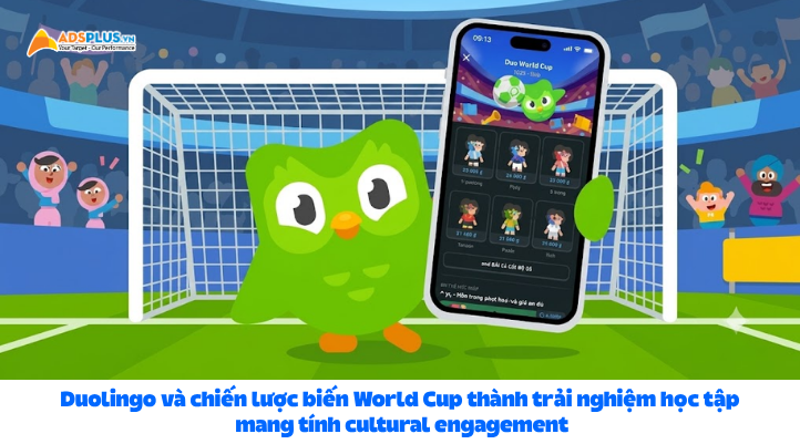 Duolingo v&agrave; chiến lược biến World Cup th&agrave;nh trải nghiệm học tập mang t&iacute;nh cultural engagement