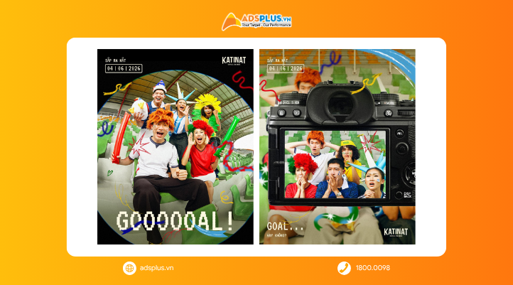 KATINAT kể chuyện World Cup với The Goooal Cup từ khán đài thay vì sân cỏ