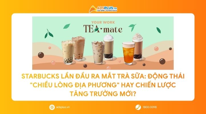 Starbucks lần đầu ra mắt tr&agrave; sữa: Động th&aacute;i chiều l&ograve;ng địa phương hay chiến lược tăng trưởng mới?