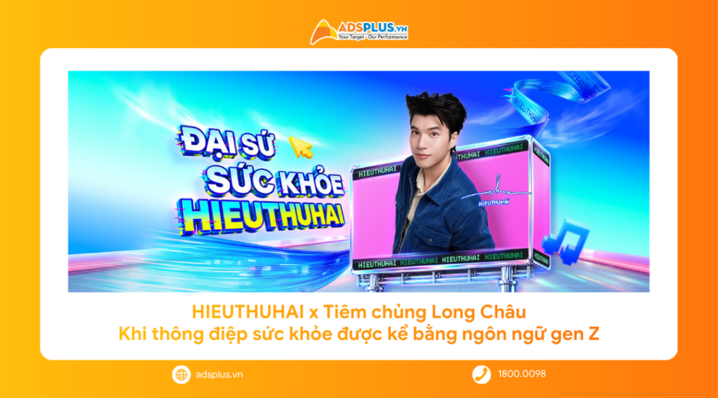 HIEUTHUHAI x Tiêm chủng Long Châu: Khi thông điệp sức khỏe được kể bằng ngôn ngữ gen Z