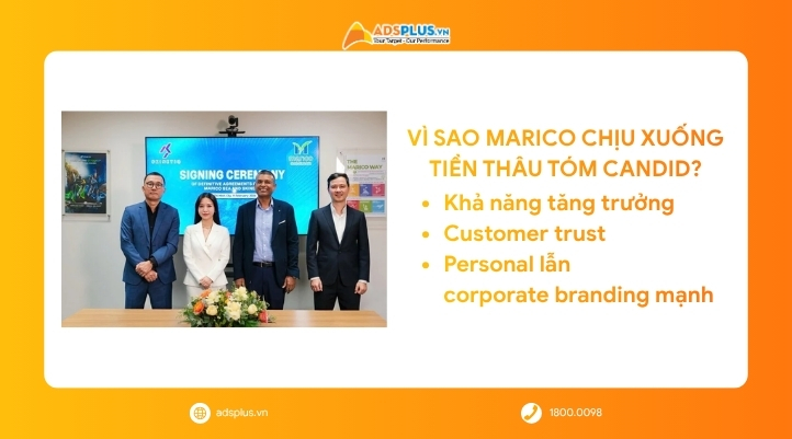 Candid “được giá” khi về tay Marico: Khi personal branding là tài sản M&A cực đáng giá