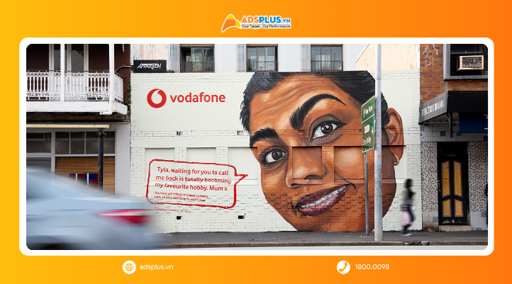 Vodafone v&agrave; Did You Get My Mural?: Khi OOH trở th&agrave;nh lời nhắn của những bậc cha mẹ