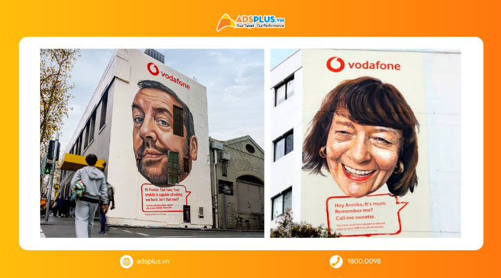 Vodafone v&agrave; Did You Get My Mural?: Khi OOH trở th&agrave;nh lời nhắn của những bậc cha mẹ
