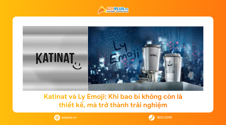 Katinat và Ly Emoji: Khi bao bì không còn là thiết kế, mà trở thành trải nghiệm