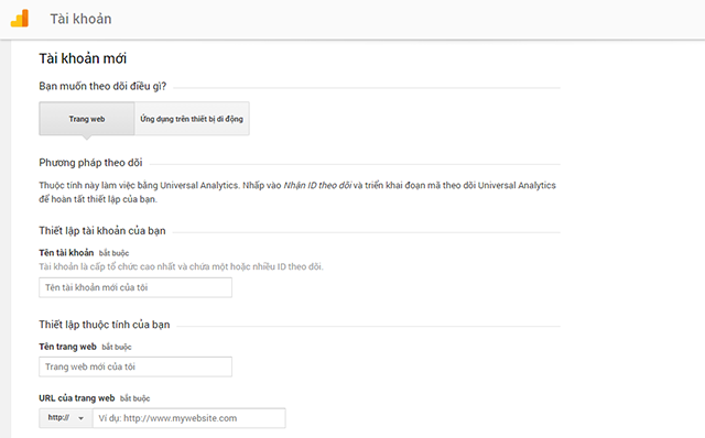 hướng dẫn sử dụng google analytics