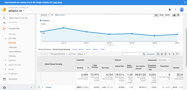  hướng dẫn sử dụng google analytics