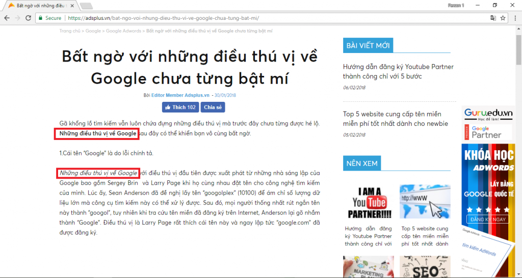 bài viết chuẩn SEO mẫu ảnh 01