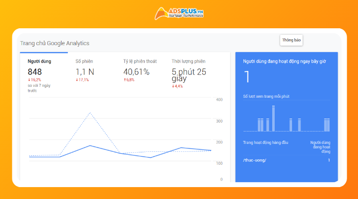 Cách đọc báo cáo Google Analytics đánh giá hiệu quả website