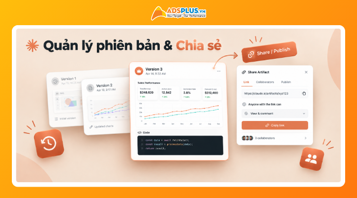 Chỉnh sửa, quản lý và chia sẻ Artifacts trên Claude