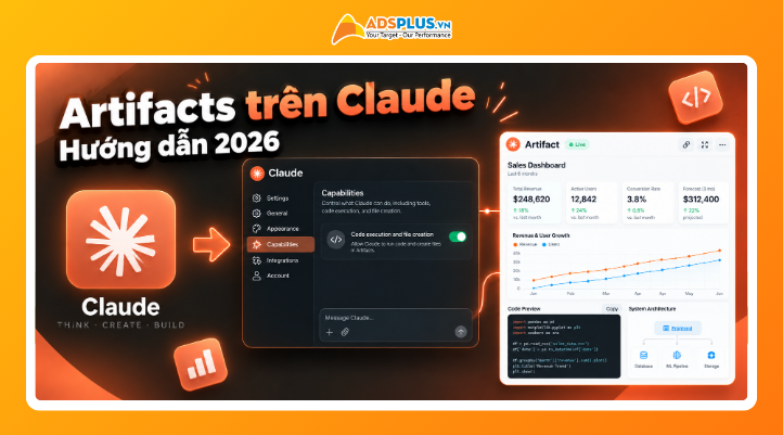 Artifacts trên Claude là gì? Hướng dẫn sử dụng 2026