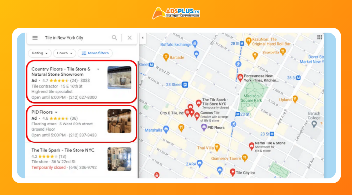 Hướng dẫn chạy quảng cáo Google Map từ A-Z