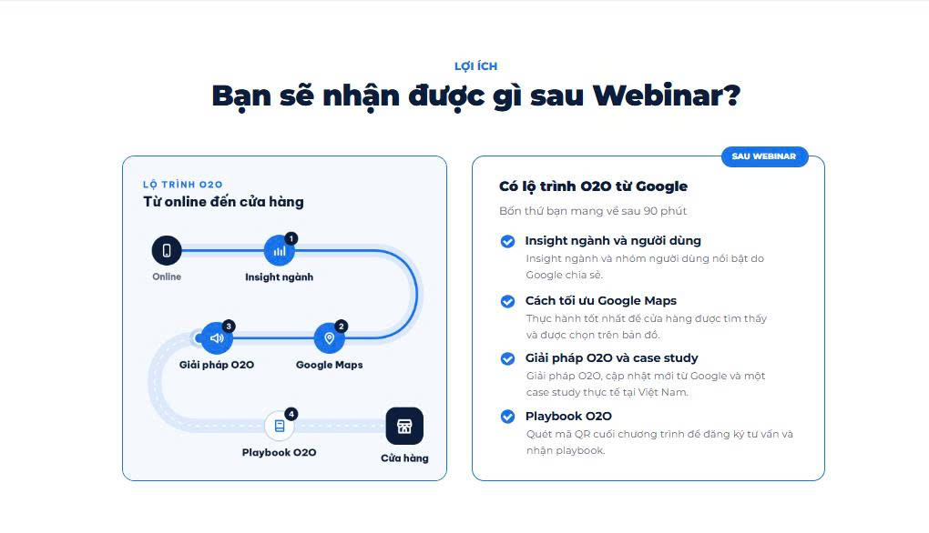AdsPlus đồng hành cùng doanh nghiệp triển khai Google O2O