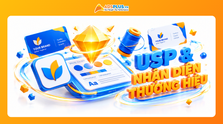 Bước 2: Xác định USP và xây dựng bộ nhận diện thương hiệu