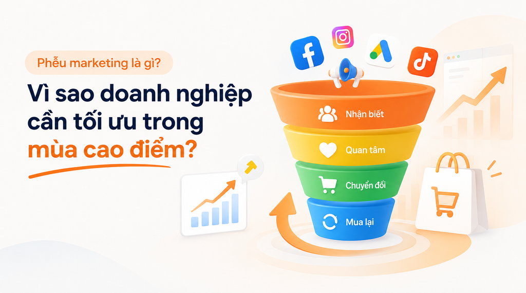 Vì sao doanh nghiệp cần tối ưu phễu marketing trong mùa cao điểm?